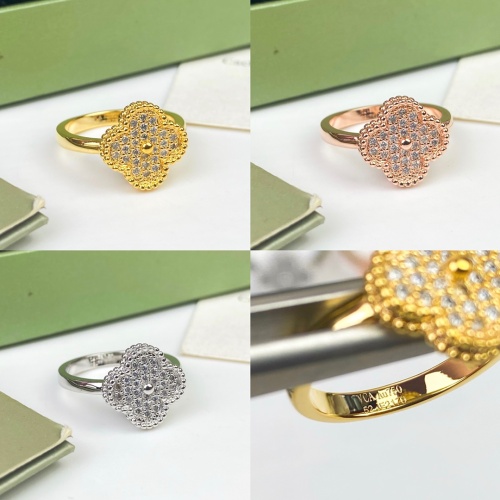 Replica Van Cleef & Arpels Rings For Women #1270152 $23.00 USD for Wholesale