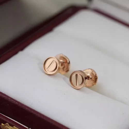 Wholesale Cartier Earrings For Women #1270340 $32.00 USD, Wholesale Quality Replica Cartier Earrings