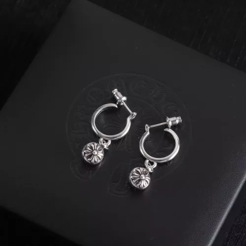 Wholesale Chrome Hearts Earrings For Women #1270349 $32.00 USD, Wholesale Quality Replica Chrome Hearts Earrings