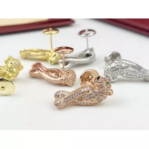 Replica Cartier Earrings For Women #1270389 $40.00 USD for Wholesale