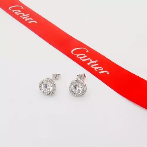 Wholesale Cartier Earrings For Women #1270443 $25.00 USD, Wholesale Quality Replica Cartier Earrings