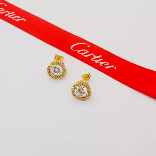 Wholesale Cartier Earrings For Women #1270445 $25.00 USD, Wholesale Quality Replica Cartier Earrings