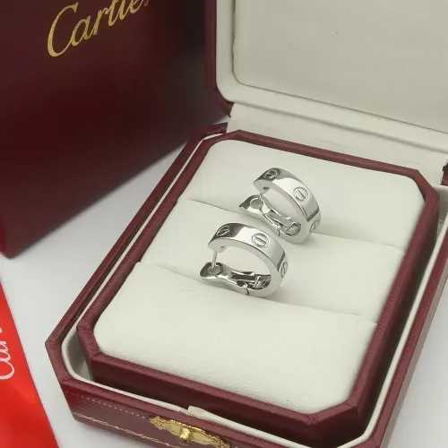 Wholesale Cartier Earrings For Women #1270446 $25.00 USD, Wholesale Quality Replica Cartier Earrings