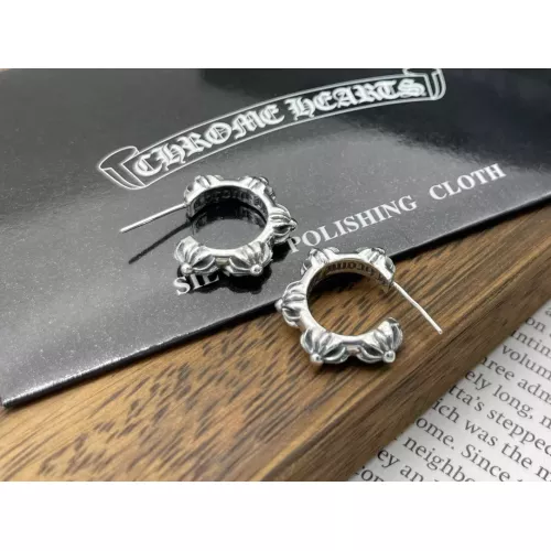 Wholesale Chrome Hearts Earrings For Women #1270455 $32.00 USD, Wholesale Quality Replica Chrome Hearts Earrings