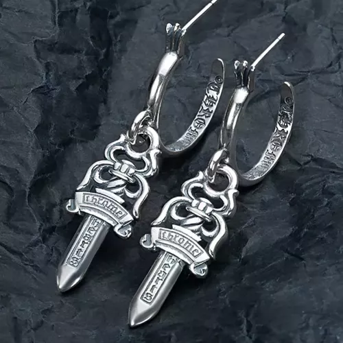 Wholesale Chrome Hearts Earrings For Women #1270461 $34.00 USD, Wholesale Quality Replica Chrome Hearts Earrings