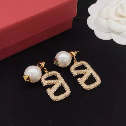 Replica Valentino Earrings For Women #1270485 $32.00 USD for Wholesale