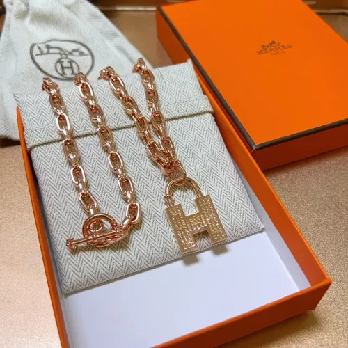 Replica Hermes Necklaces #1270525 $56.00 USD for Wholesale