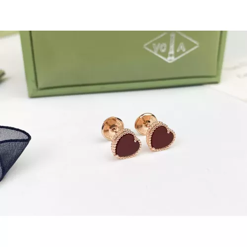 Wholesale Van Cleef &amp; Arpels Earrings For Women #1270527 $34.00 USD, Wholesale Quality Replica Van Cleef &amp; Arpels Earrings