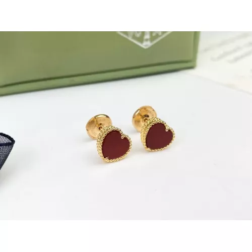 Wholesale Van Cleef &amp; Arpels Earrings For Women #1270528 $34.00 USD, Wholesale Quality Replica Van Cleef &amp; Arpels Earrings