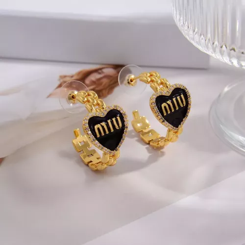 Replica MIU MIU Earrings For Women #1270694 $29.00 USD for Wholesale