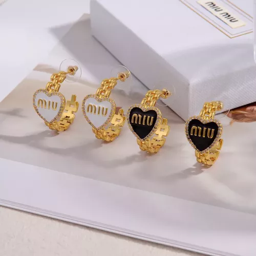 Replica MIU MIU Earrings For Women #1270694 $29.00 USD for Wholesale