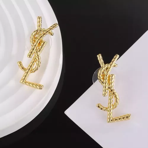 Wholesale Yves Saint Laurent YSL Earrings For Women #1270792 $25.00 USD, Wholesale Quality Replica Yves Saint Laurent YSL Earrings