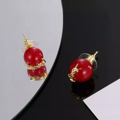 Wholesale Yves Saint Laurent YSL Earrings For Women #1270814 $25.00 USD, Wholesale Quality Replica Yves Saint Laurent YSL Earrings