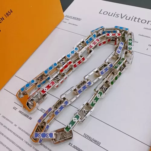 Wholesale Louis Vuitton Necklaces #1270840 $80.00 USD, Wholesale Quality Replica Louis Vuitton Necklaces