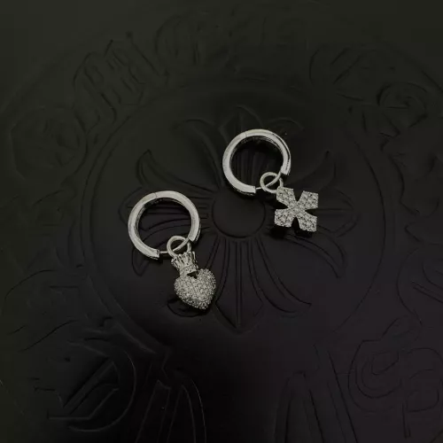 Wholesale Chrome Hearts Earrings For Women #1270868 $36.00 USD, Wholesale Quality Replica Chrome Hearts Earrings