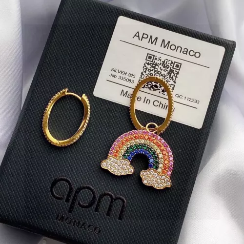 Replica Apm Monaco Earrings For Women #1270885 $34.00 USD for Wholesale