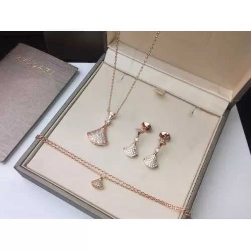 Wholesale Bvlgari Jewelry Set For Women #1270956 $72.00 USD, Wholesale Quality Replica Bvlgari Jewelry Set