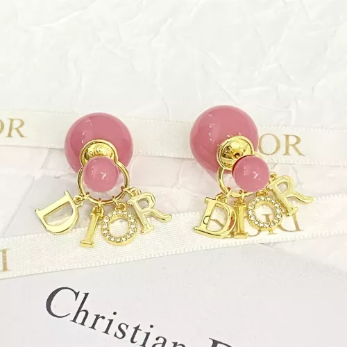 Replica Christian Dior Earrings For Women #1271101 $36.00 USD for Wholesale