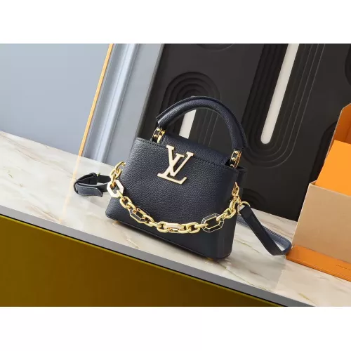 Wholesale Louis Vuitton AAA Quality Messenger Bags In Navy For Women #1271113 $88.00 USD, Wholesale Quality Replica Louis Vuitton AAA Quality Messenger Bags