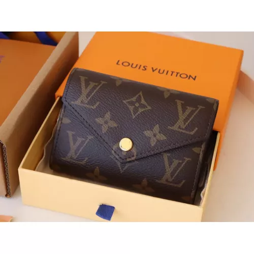 Wholesale Louis Vuitton AAA Quality Wallets In Brown #1271131 $85.00 USD, Wholesale Quality Replica Louis Vuitton AAA+ Quality Wallets