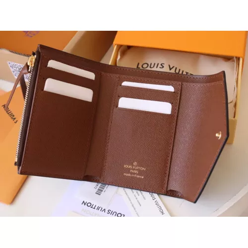 Replica Louis Vuitton AAA Quality Wallets In Brown #1271131 $85.00 USD for Wholesale