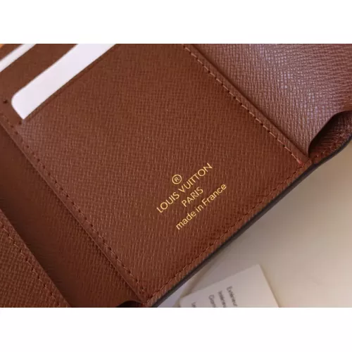 Replica Louis Vuitton AAA Quality Wallets In Brown #1271131 $85.00 USD for Wholesale