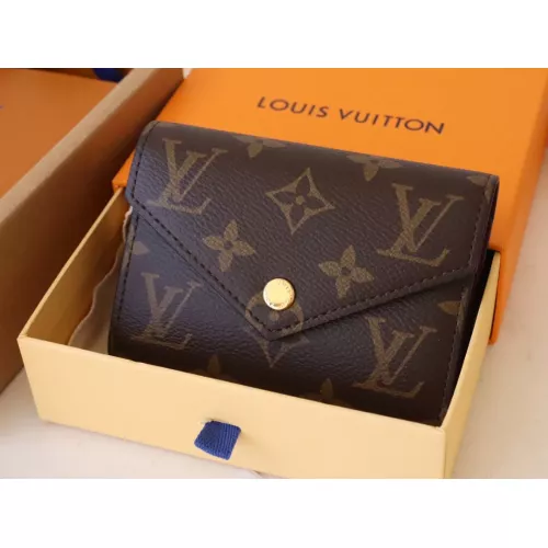 Wholesale Louis Vuitton AAA Quality Wallets In Burgundy #1271133 $85.00 USD, Wholesale Quality Replica Louis Vuitton AAA+ Quality Wallets