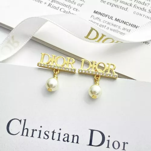 Wholesale Christian Dior Earrings For Women #1271144 $25.00 USD, Wholesale Quality Replica Christian Dior Earrings