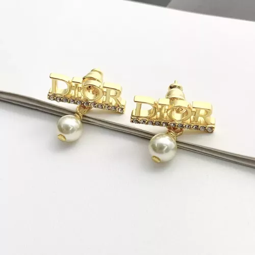 Replica Christian Dior Earrings For Women #1271144 $25.00 USD for Wholesale