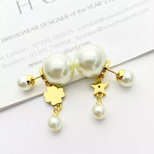 Replica Christian Dior Earrings For Women #1271171 $32.00 USD for Wholesale