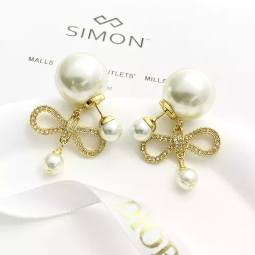 Replica Christian Dior Earrings For Women #1271172 $34.00 USD for Wholesale