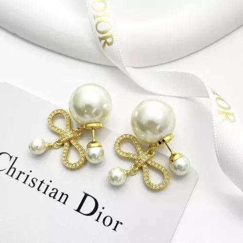 Replica Christian Dior Earrings For Women #1271172 $34.00 USD for Wholesale