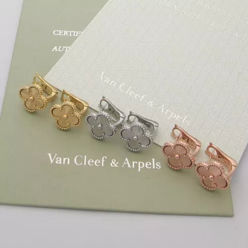 Replica Van Cleef & Arpels Earrings For Women #1271173 $27.00 USD for Wholesale