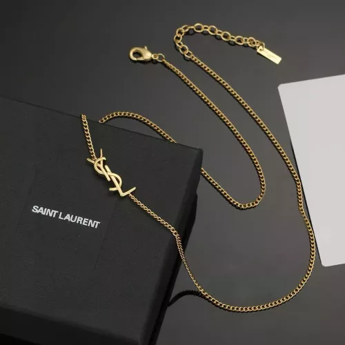 Wholesale Yves Saint Laurent YSL Necklaces #1271186 $29.00 USD, Wholesale Quality Replica Yves Saint Laurent YSL Necklaces