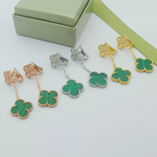 Replica Van Cleef & Arpels Earrings For Women #1271243 $34.00 USD for Wholesale