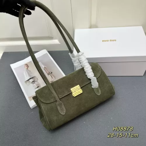 Wholesale MIU MIU AAA Quality Shoulder Bags For Women #1271498 $105.00 USD, Wholesale Quality Replica MIU MIU AAA Quality Shoulder Bags