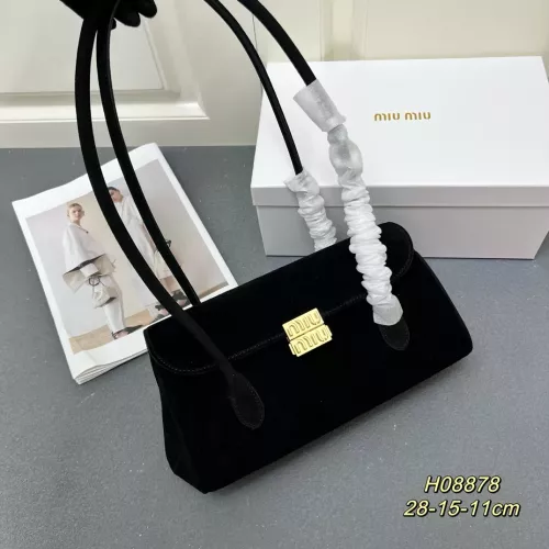 Wholesale MIU MIU AAA Quality Shoulder Bags For Women #1271500 $105.00 USD, Wholesale Quality Replica MIU MIU AAA Quality Shoulder Bags