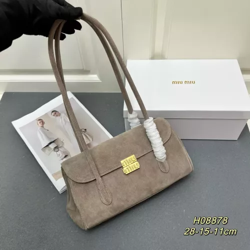 Wholesale MIU MIU AAA Quality Shoulder Bags For Women #1271501 $105.00 USD, Wholesale Quality Replica MIU MIU AAA Quality Shoulder Bags