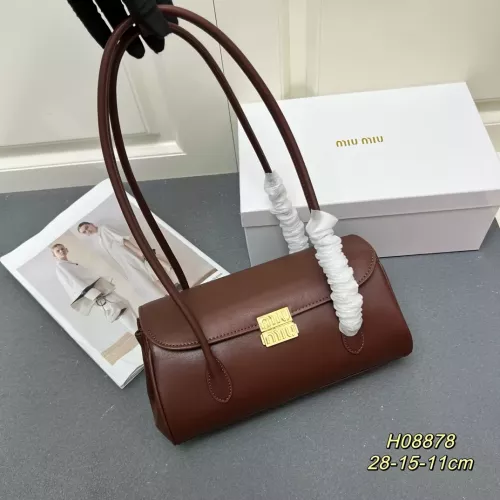 Wholesale MIU MIU AAA Quality Shoulder Bags For Women #1271502 $105.00 USD, Wholesale Quality Replica MIU MIU AAA Quality Shoulder Bags