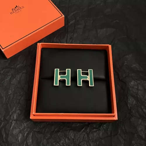 Replica Hermes Earrings For Women #1271589 $45.00 USD for Wholesale