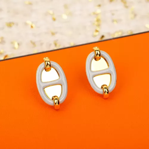 Wholesale Hermes Earrings For Women #1271611 $72.00 USD, Wholesale Quality Replica Hermes Earrings