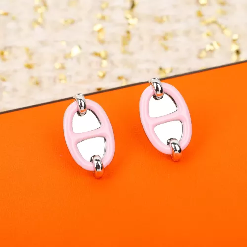 Wholesale Hermes Earrings For Women #1271616 $72.00 USD, Wholesale Quality Replica Hermes Earrings