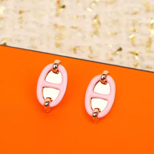 Wholesale Hermes Earrings For Women #1271618 $72.00 USD, Wholesale Quality Replica Hermes Earrings