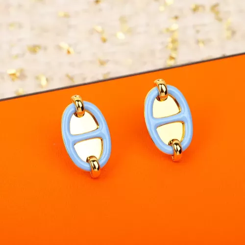 Wholesale Hermes Earrings For Women #1271620 $72.00 USD, Wholesale Quality Replica Hermes Earrings