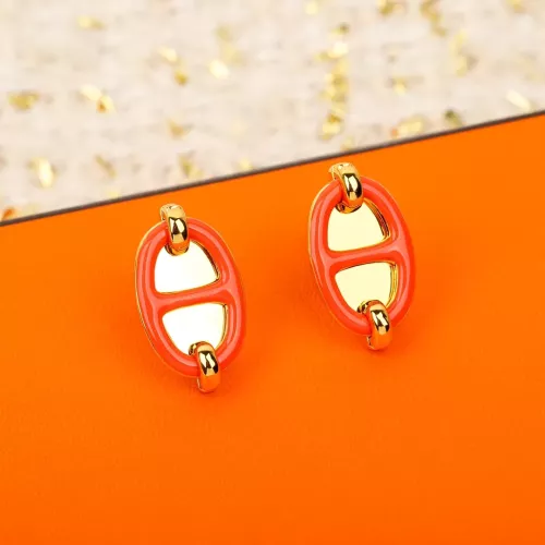 Wholesale Hermes Earrings For Women #1271626 $72.00 USD, Wholesale Quality Replica Hermes Earrings