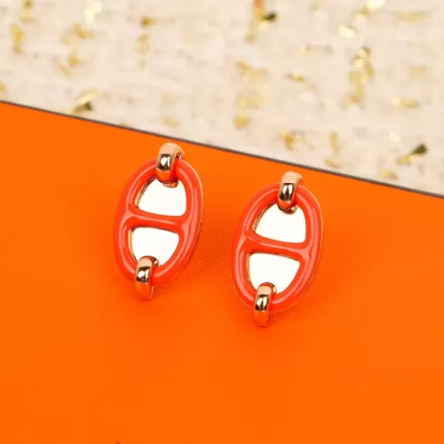 Wholesale Hermes Earrings For Women #1271627 $72.00 USD, Wholesale Quality Replica Hermes Earrings