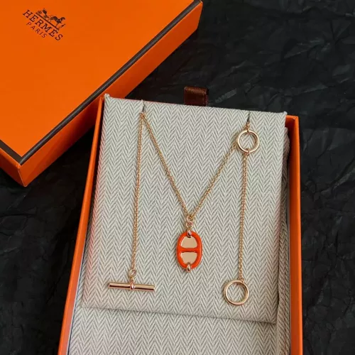 Wholesale Hermes Necklaces #1271713 $45.00 USD, Wholesale Quality Replica Hermes Necklaces