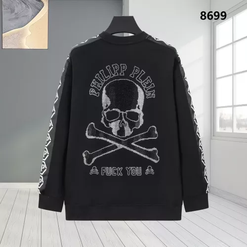 Wholesale Philipp Plein PP Hoodies Long Sleeved For Men #1271745 $45.00 USD, Wholesale Quality Replica Philipp Plein PP Hoodies