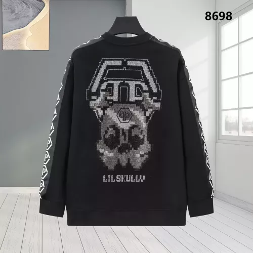 Wholesale Philipp Plein PP Hoodies Long Sleeved For Men #1271747 $45.00 USD, Wholesale Quality Replica Philipp Plein PP Hoodies