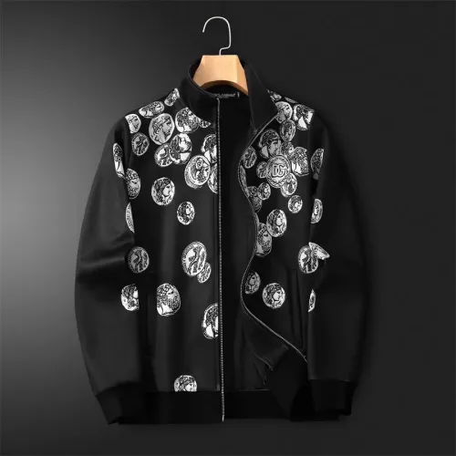 Replica Dolce & Gabbana D&G Tracksuits Long Sleeved For Men #1271766 $80.00 USD for Wholesale